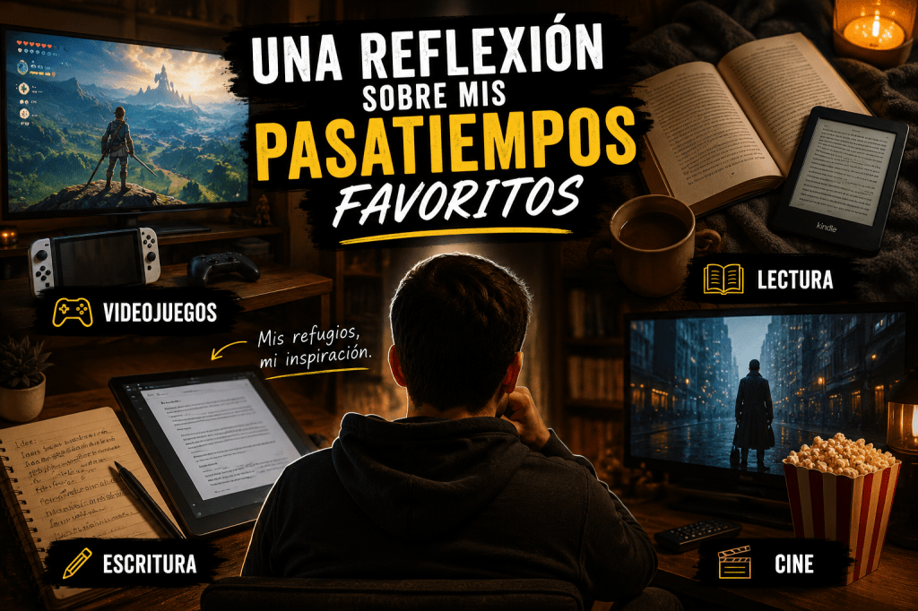 Una reflexión sobre mis pasatiempos favoritos en mi canal de Youtube: González Games